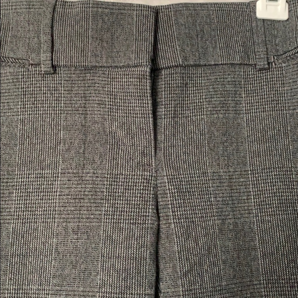 Loft grey patterned work slacks